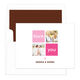 Pink Thank You Block Note Cards Image 5 of 5